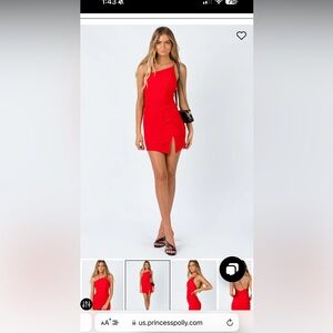 Princess Polly Priya Red Dress